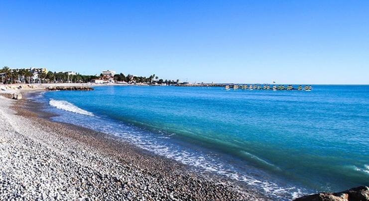 Superbe Appartement Au Bord De Plage Cros De Cagnes Luaran gambar